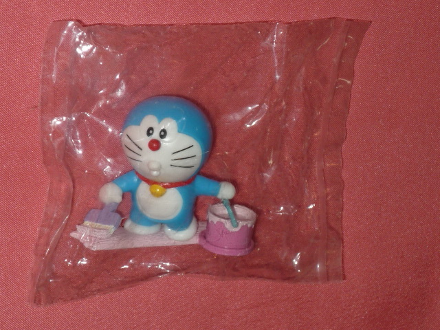  ultra rare! Kawai i!2014 year wistaria . un- two male Doraemon anywhere magnet ② -ply power paint 