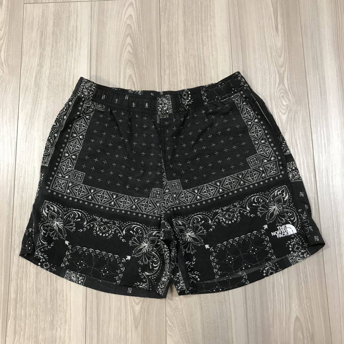 殿堂 FACE NORTH Novelty 08 ブラック ペイズリー バンダナ ノベルティ