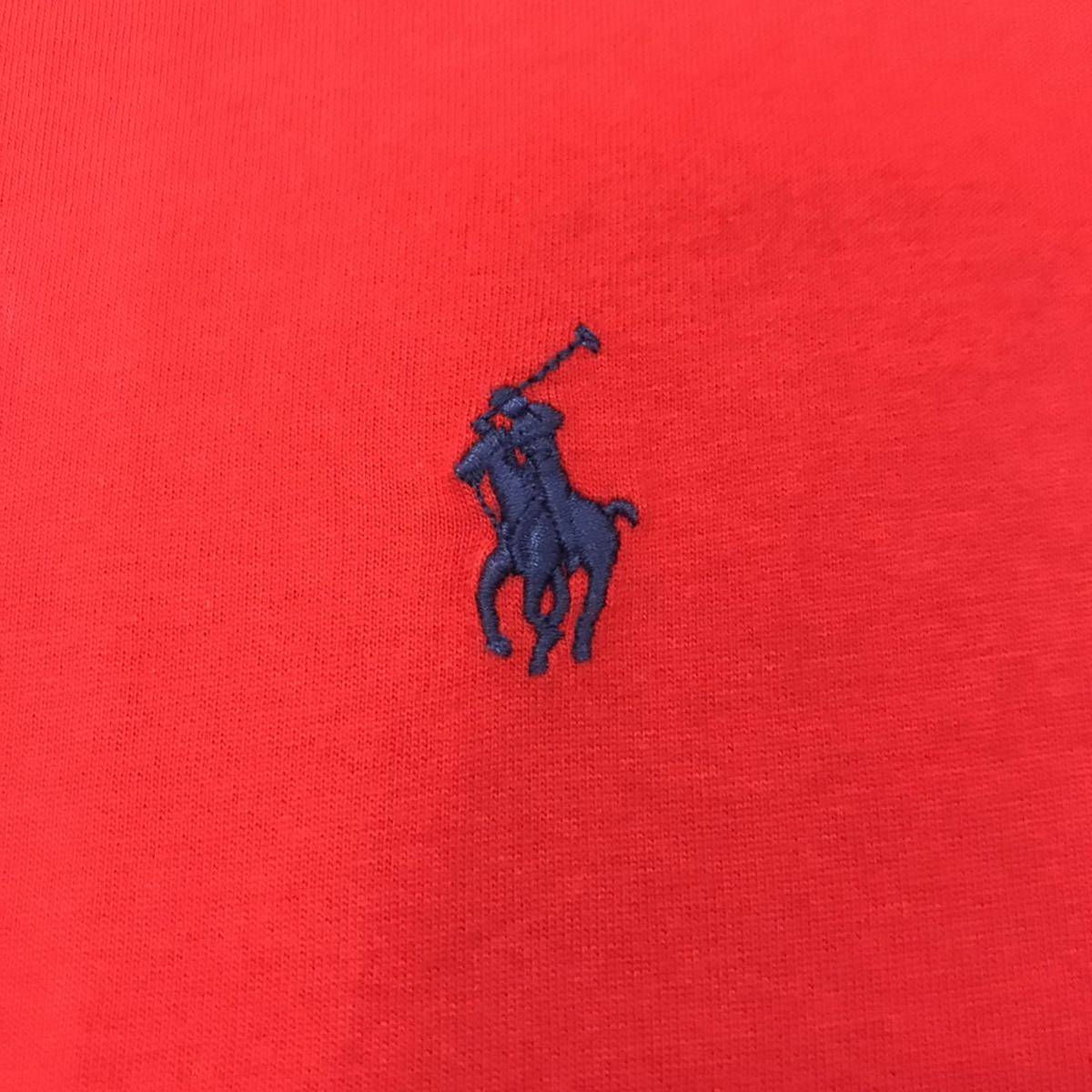 POLO by RALPH LAUREN for BEAMS LIMITED EDITION T-SHIRTポロ ラルフローレン ビームス コラボ 別注 シャツ レッド 赤 ネイビー Tシャツ