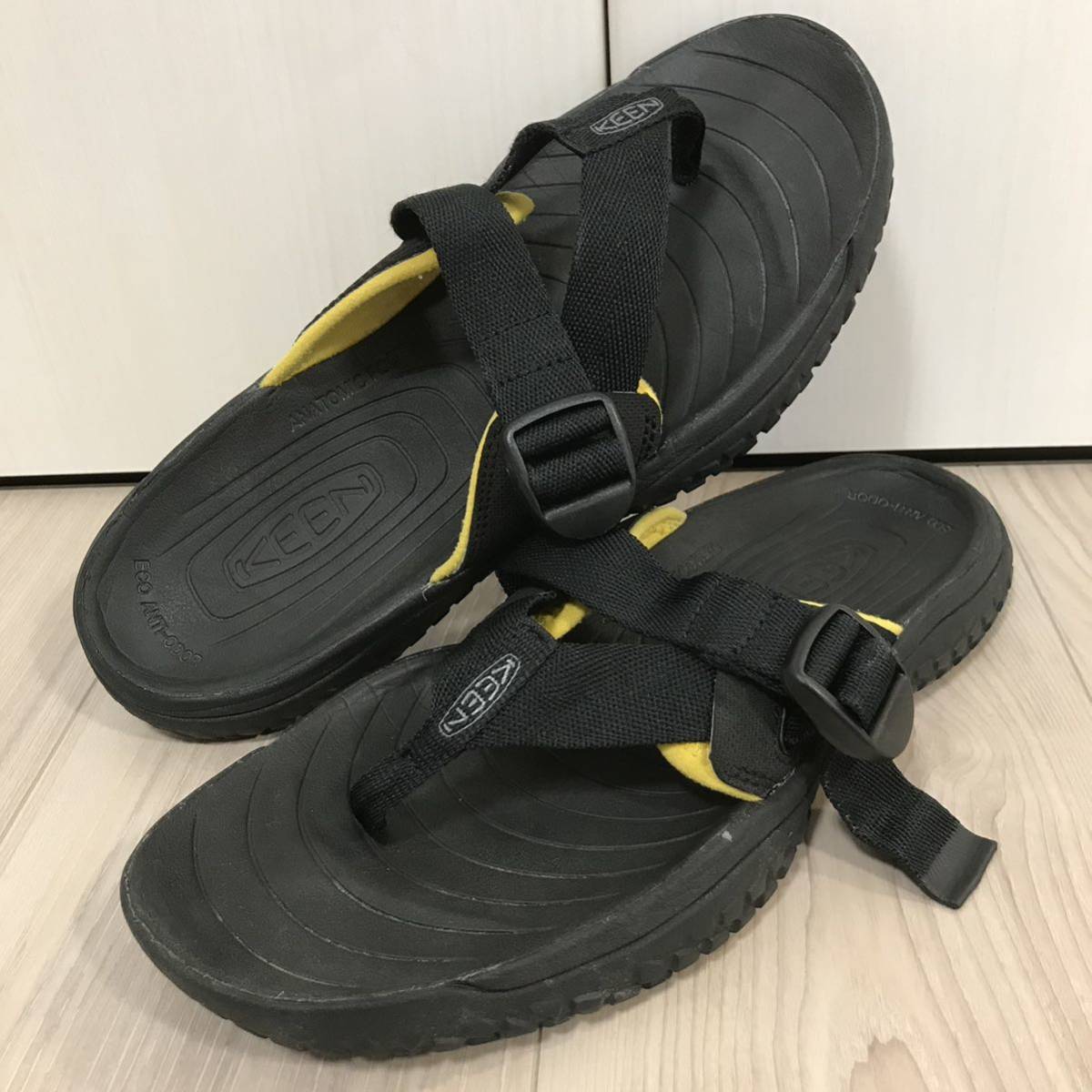 KEEN SOLR TOE POST 27 キーン ソーラー トゥ ポスト ビーチ トング サンダル スリッパ アウトドア キャンプ フェス スリッポン スニーカー_画像1