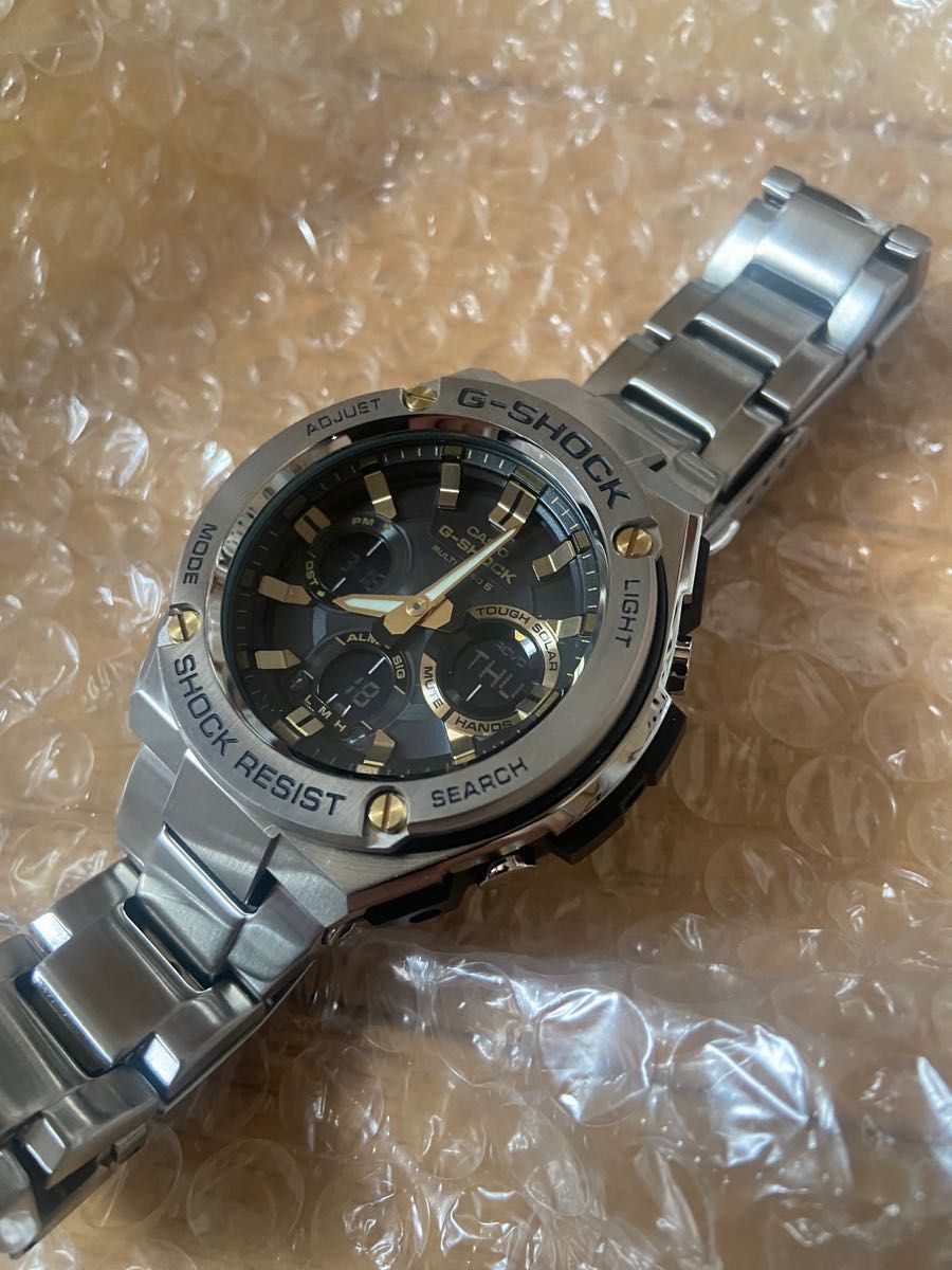 G-SHOCK GST-W110D-1A9JF G-STEEL/Gスチール タフソーラー 電波 G-SHOCK GST-W110D-1A9JF G-STEEL/Gスチール タフソーラー 電波