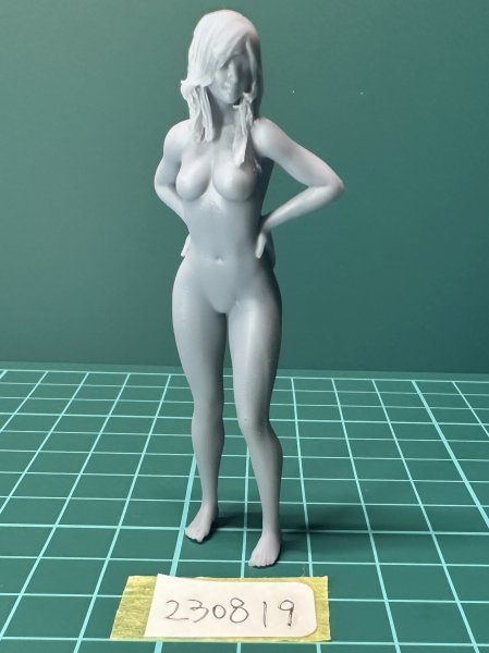 ★1/20スケール　Yuko - Micro Bikini - Nude Ver 3Dプリント出力品　8KUVレジン出力品　ガレージキット（230819）★_画像1