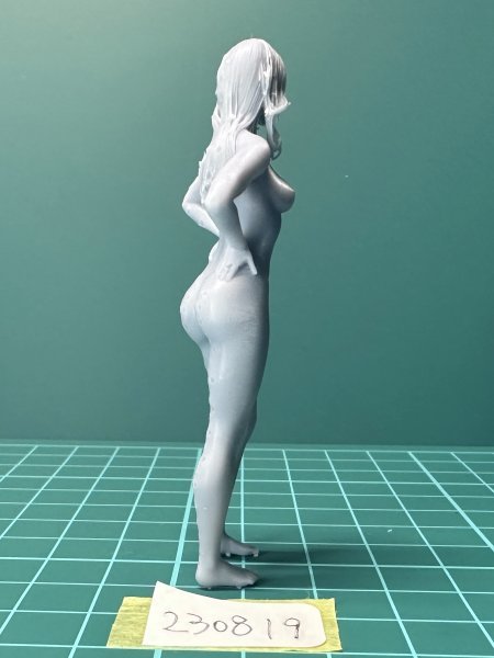 ★1/20スケール　Yuko - Micro Bikini - Nude Ver 3Dプリント出力品　8KUVレジン出力品　ガレージキット（230819）★_画像3