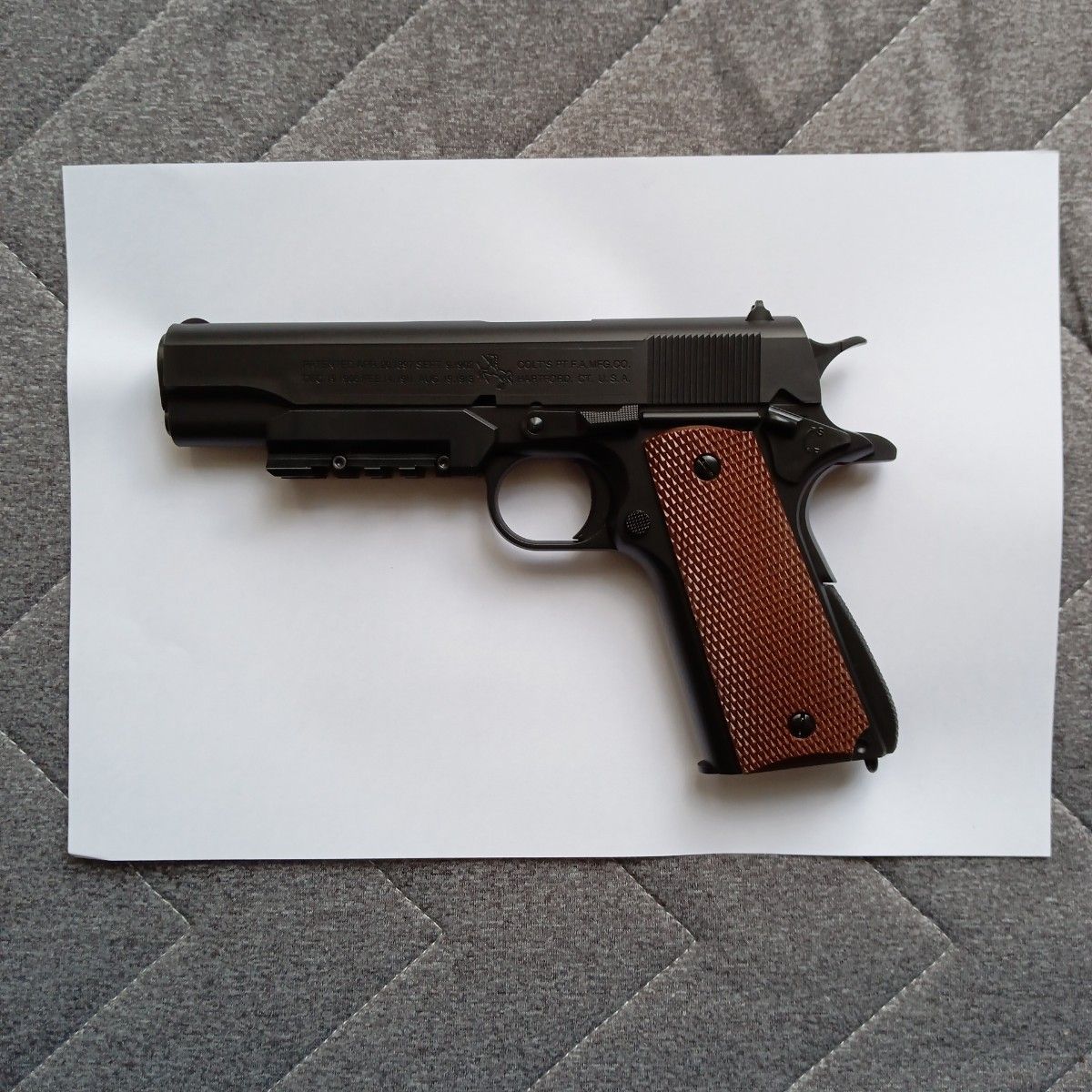 クラウンモデル スライドストップ1911A1コルトガバメント クラウンモデル スライドストップ1911A1コルトガバメント