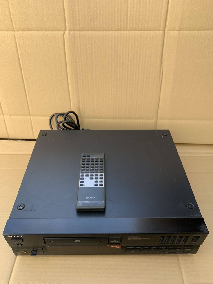 新製品情報も満載 【中古・難あり】動作品 SONY リモコン付 CDP-X33ES