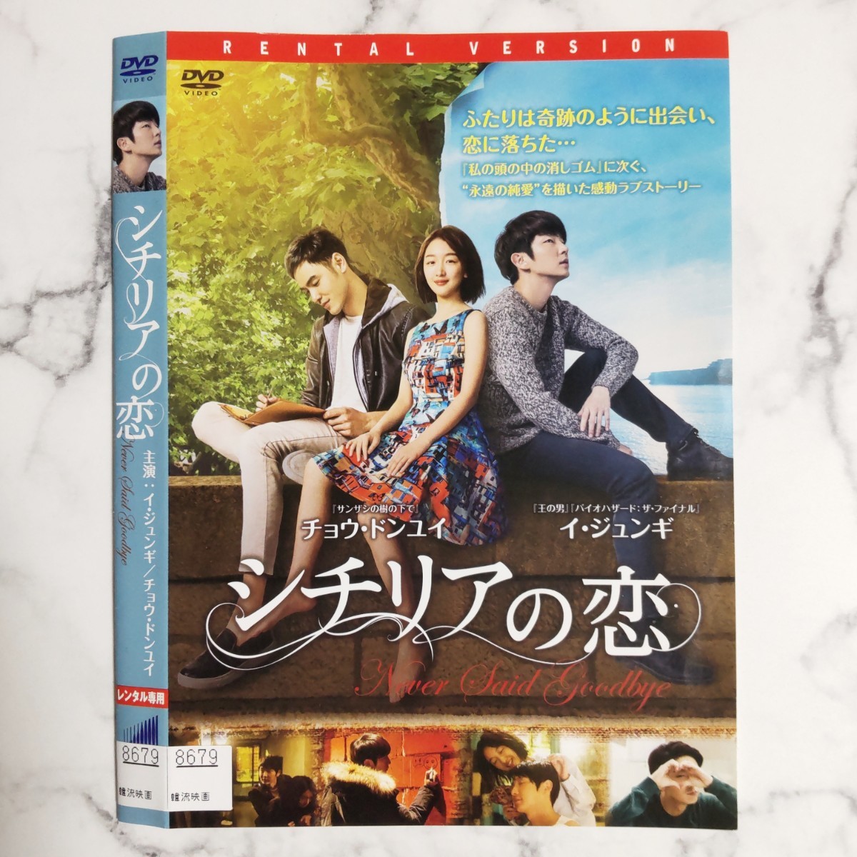 イ・ジュンギ★チョウ・ドンユイ『シチリアの恋』レンタル落ちDVD