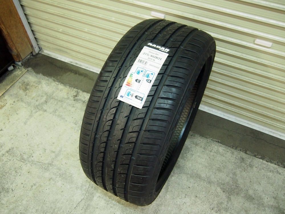 新品 未使用 送料無料 275/40R21 レーダー RADAR DIMAX R8+ 2020年製 1本 手渡し可能_画像1