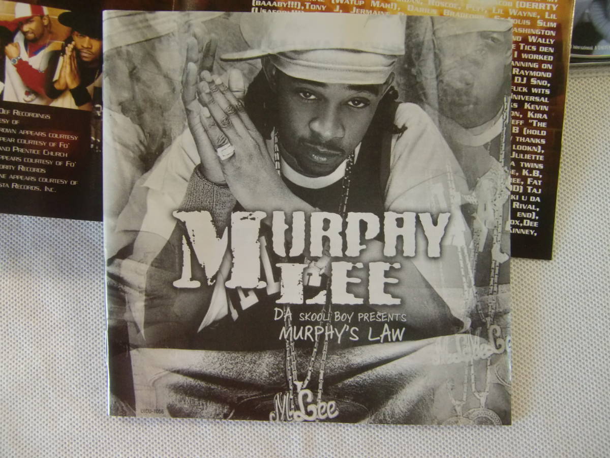 Murphy Lee マーフィー・リー / Da Skool Boy Presents: Murphy's Law マーフィーの掟 　- Nelly - Toya -　 解説対訳・帯付！_画像7