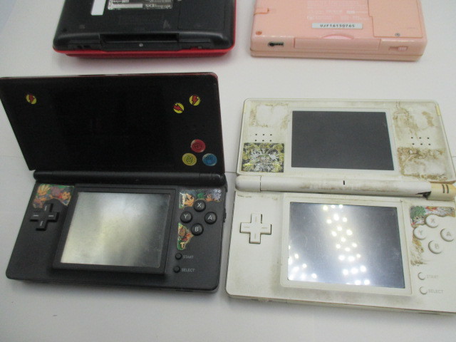 1円 ゲーム機本体セット、ニンテンドーDS Lite 3台セット、DS 1台