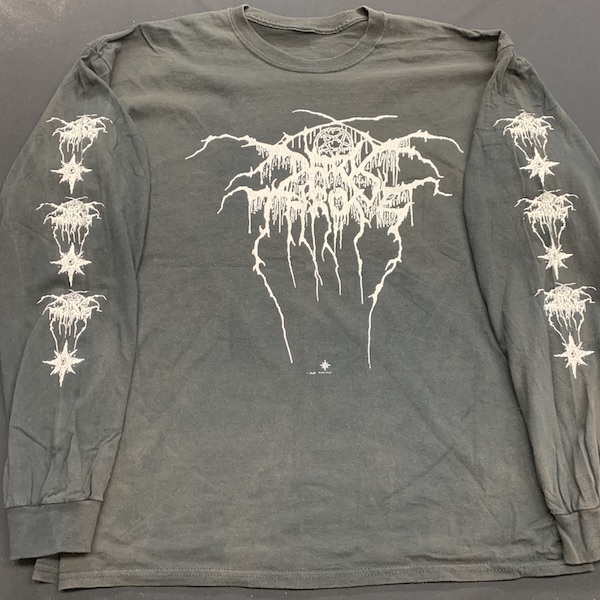 90s DARKTHRONE T-shirt Vintage long T black metallic ru dark 90s DARKTHRONE T-shirt Vintage long T black metallic ru dark