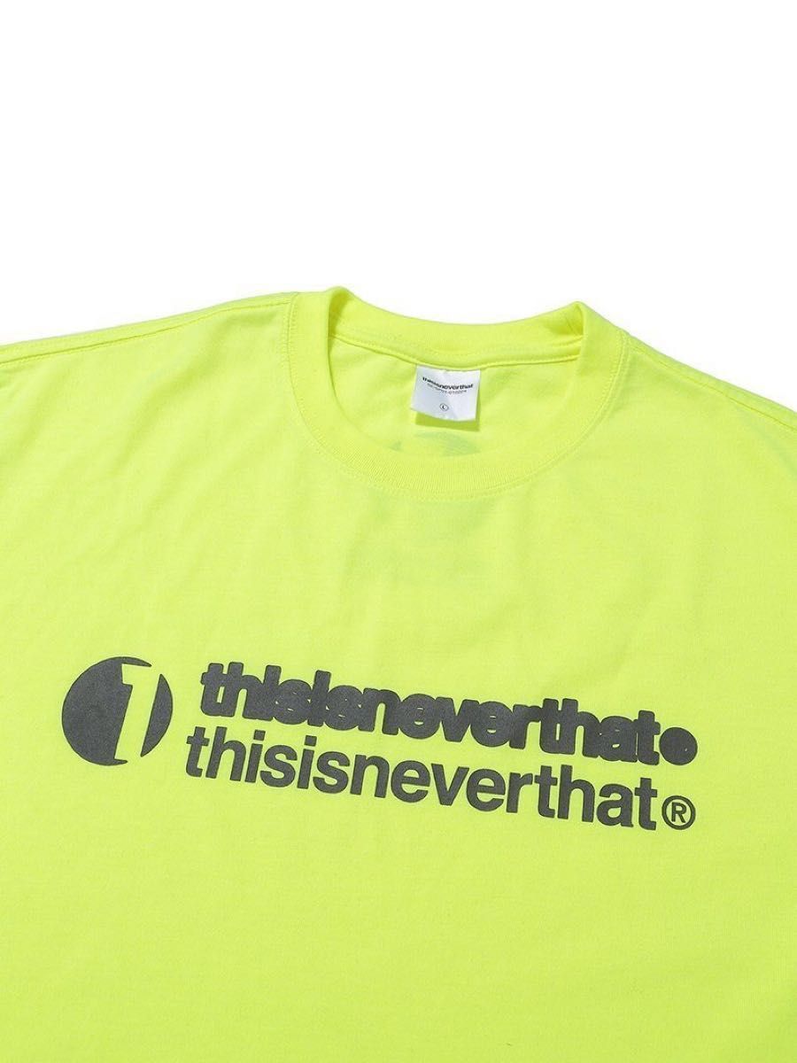 thisisneverthat Tシャツ NEON YELLOW (M)