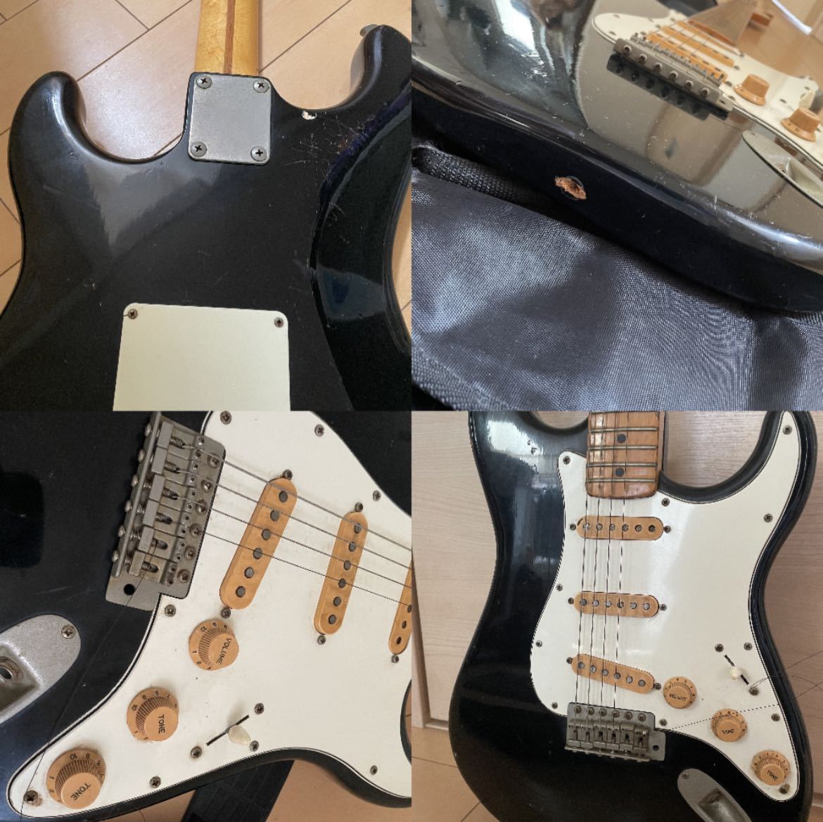 希少☆FERNANDESフェルナンデス 石ロゴ Stratocaster ストラト