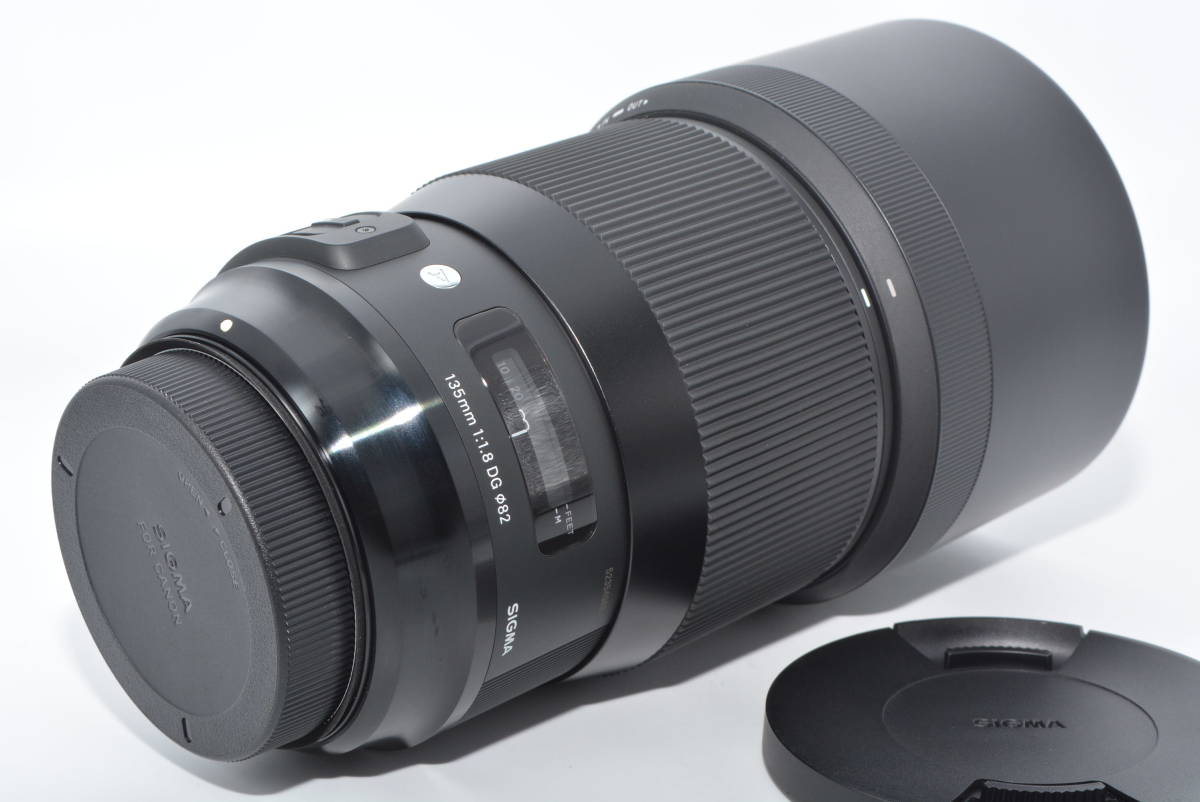 [ Special on goods ] SIGMA single burnt point telephoto lens Art 135mm F1.8 DG HSM Canon for full size correspondence #5967
