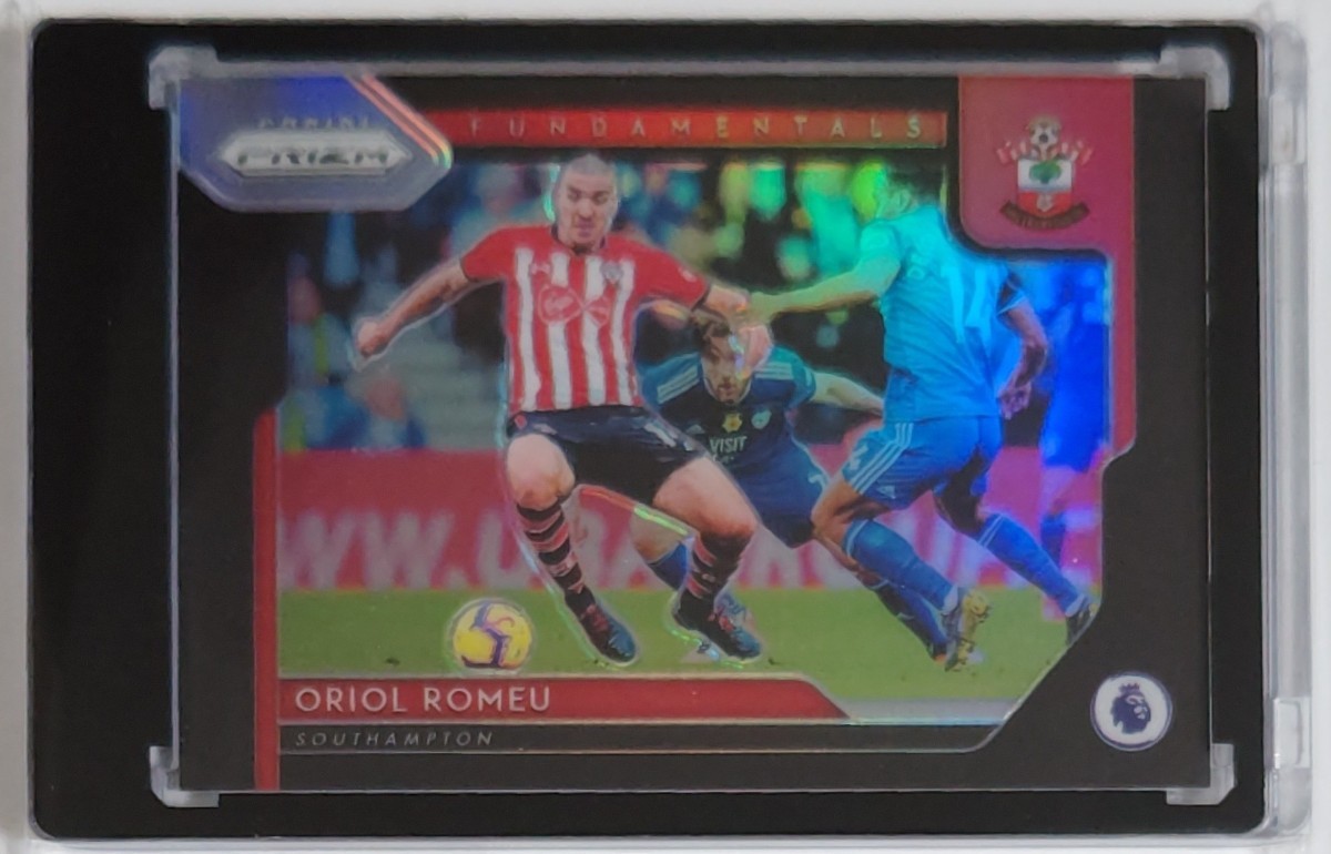 Panini PRIZM PREMIER LEAGUE SOCCER 2019-20 ORIOL ROMEU black prizm 1of1 SOUTHAMPTON FC →FC BARCELONA（2023-）_画像1