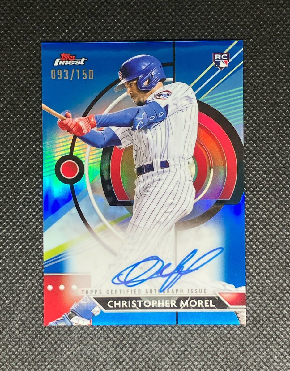 殿堂 Blue Morel Christopher Finest Topps 2023 Refractor カラー