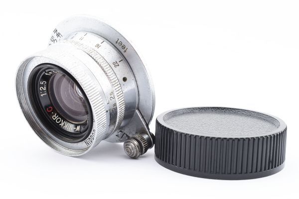 #2423L ニコン Nikon W-Nikkor C 35mm F2.5 Lens for Leica L39 [動作確認済]_画像1