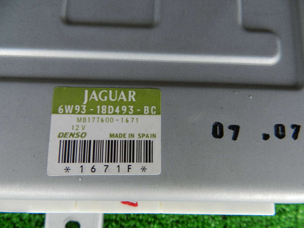  Jaguar XJ X358 air conditioner control module product number 6W93-18D493-BC