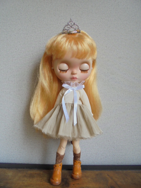 ◆Blythe-chan Outfit蓬鬆連衣裙4件套◆    原文:◆　ブライスちゃん　Outfit　　　ふわっふわなワンピース　　４点セット　　◆