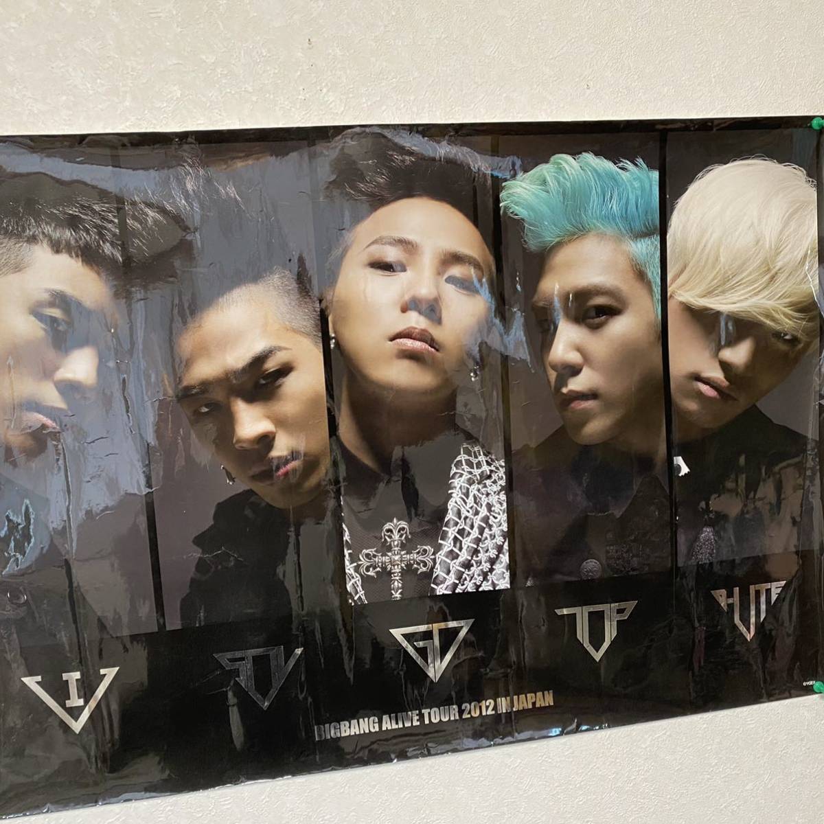 BIGBANG ALIVE 2012INJAPAN ポスター 約74×52センチ_画像2