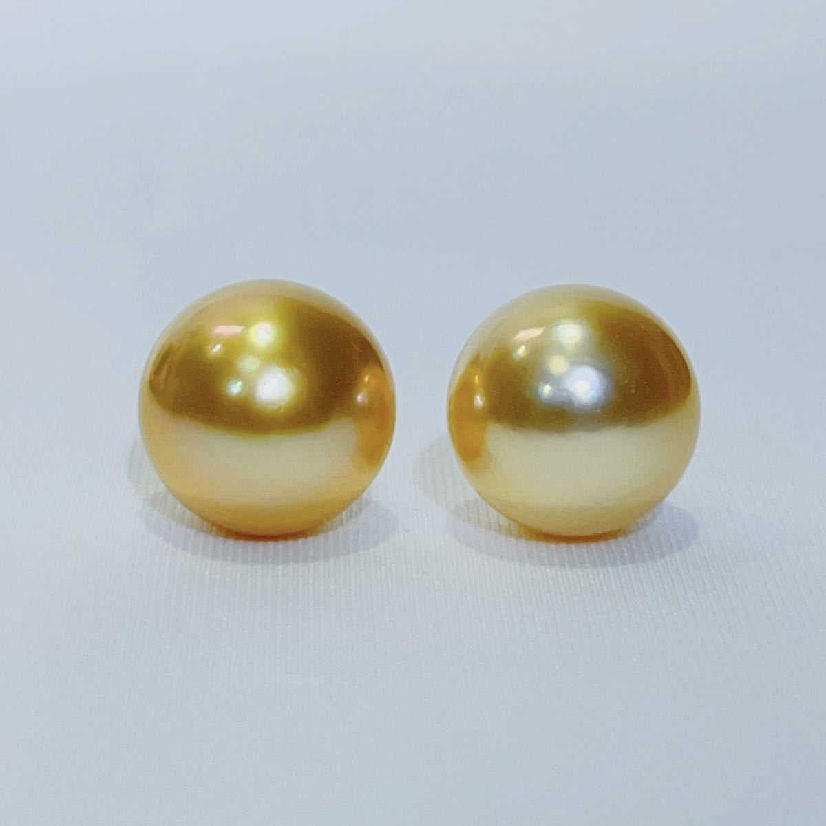 人気の K 南洋パール ピアス.7mm 6.8g jewelry 白蝶真珠 特大