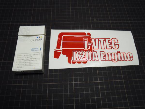 ＶＴＥＣ エンジン Ｋ20Ａ ホンダ ステッカー 71_画像2