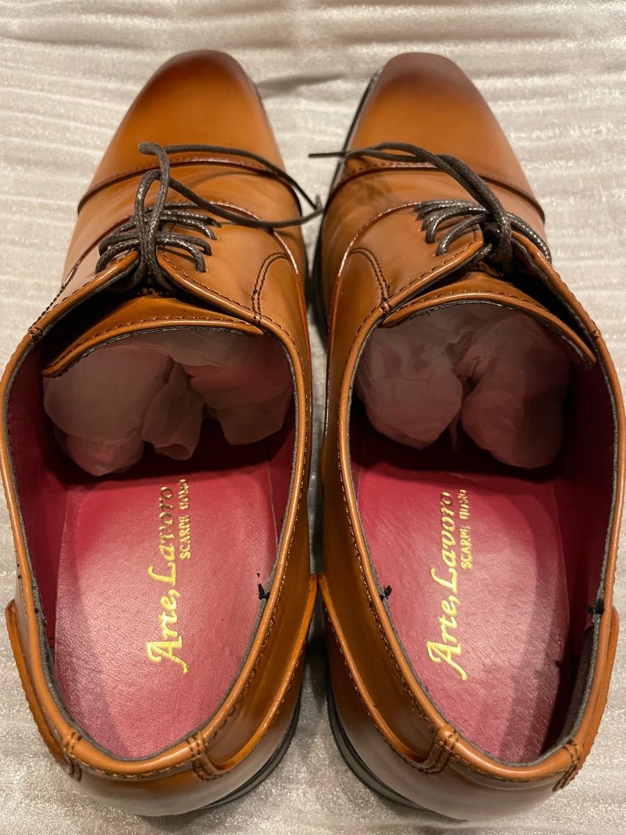 アルテラボロ 革靴 25 スーツ ビジネス 合皮 ブラウン｜PayPayフリマ