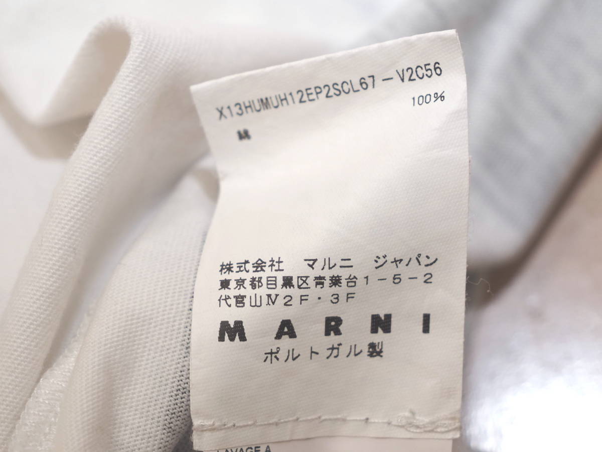 marni マルニ 13AW Dean LangleyコラボグラフィックプリントTシャツS_画像4