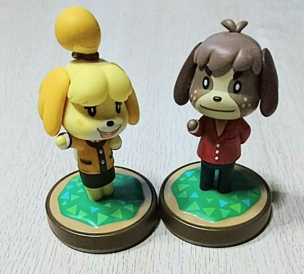 美品【 amiibo】★しずえ＆ケント★SP兄弟セット★アミーボ★アミーボフィギュア★ニンテンドー  どうぶつの森 あつ森  