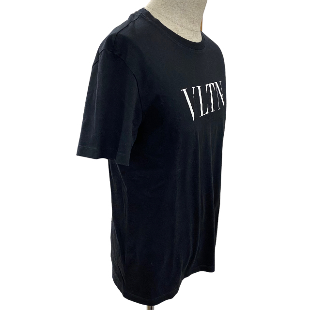 美品 VALENTINO GARAVANI ヴァレンティノ 半袖シャツ ブラック Tシャツ ロゴ 半袖 【XSサイズ】_画像4