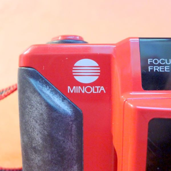 h357 ジャンク品 MINOLTA FS-E レンズ f=35mm 1:4.5 ケース付 Size 幅13cm×高さ6.5cm×奥行5cm/60_画像9