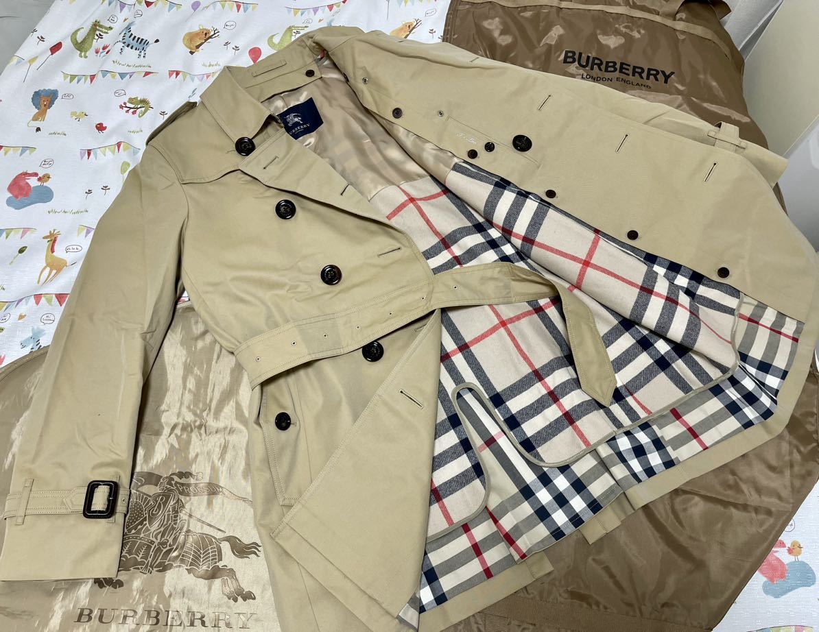 日本製27万美品ハニーベージュ バーバリーメンズL LL175Burberryウール