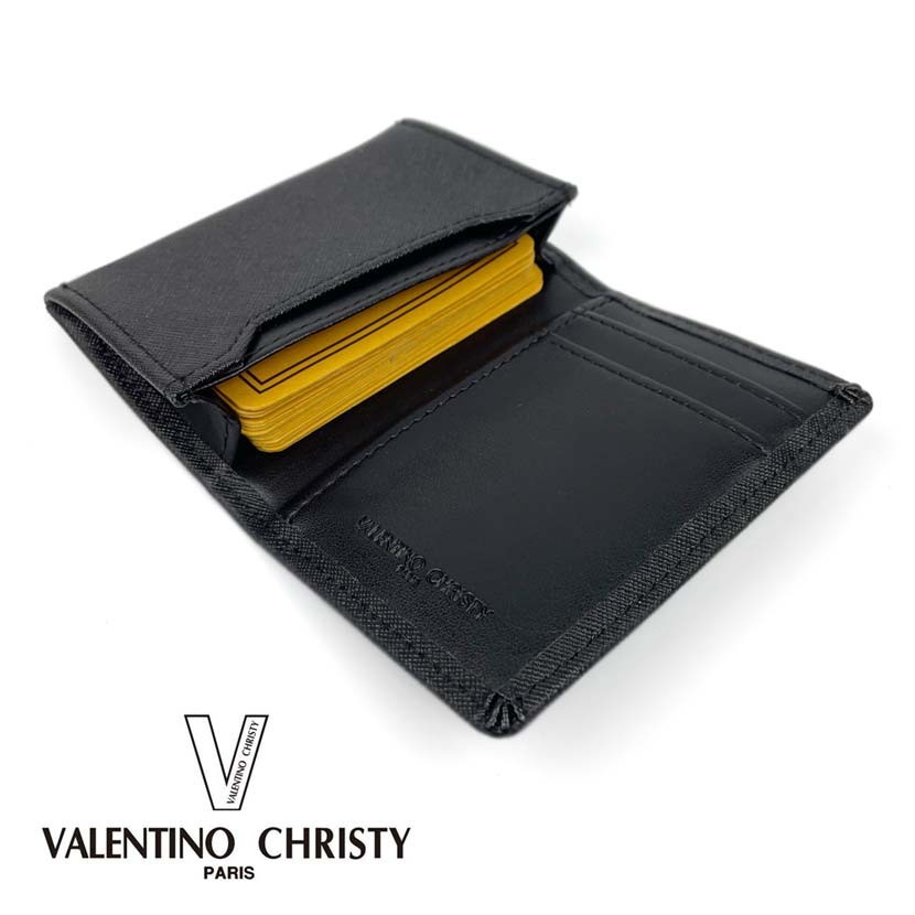 VALENTINO CHRISTY バレンチノクリスティ PUレザー 名刺入れ カードケース_画像6