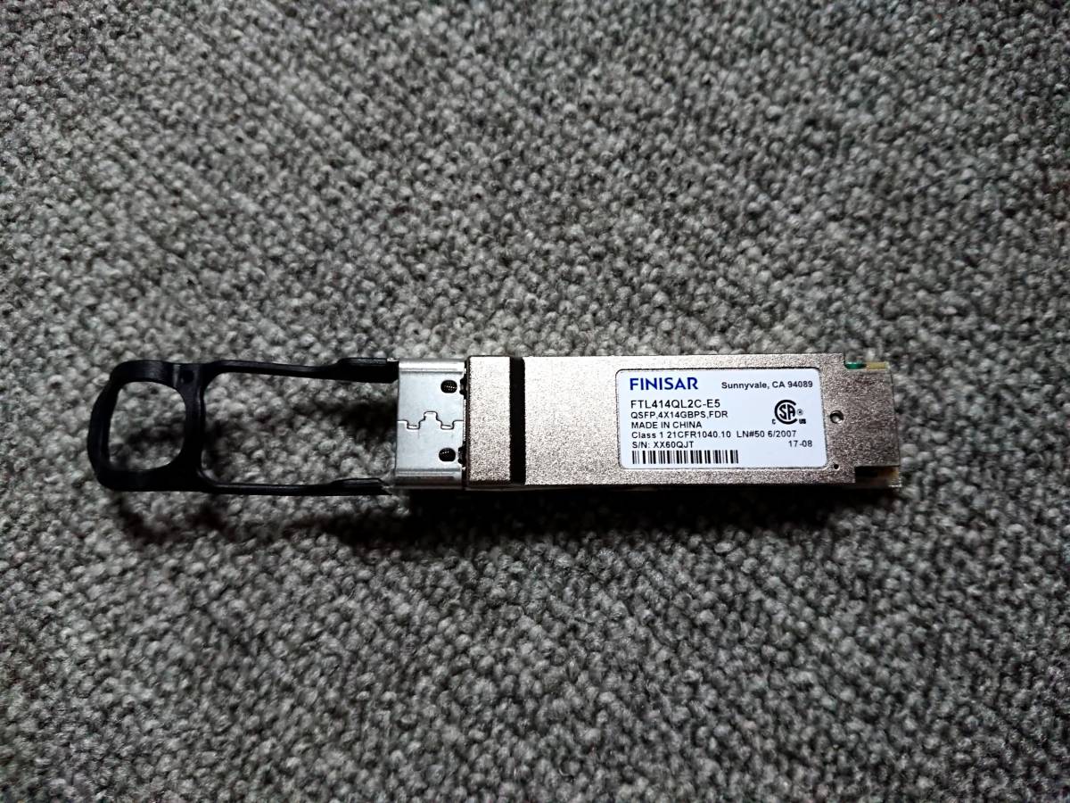 予約販売 4x14G QSFP FTL414QL2C-E5 CORP FINISAR FDR Transciver MPO