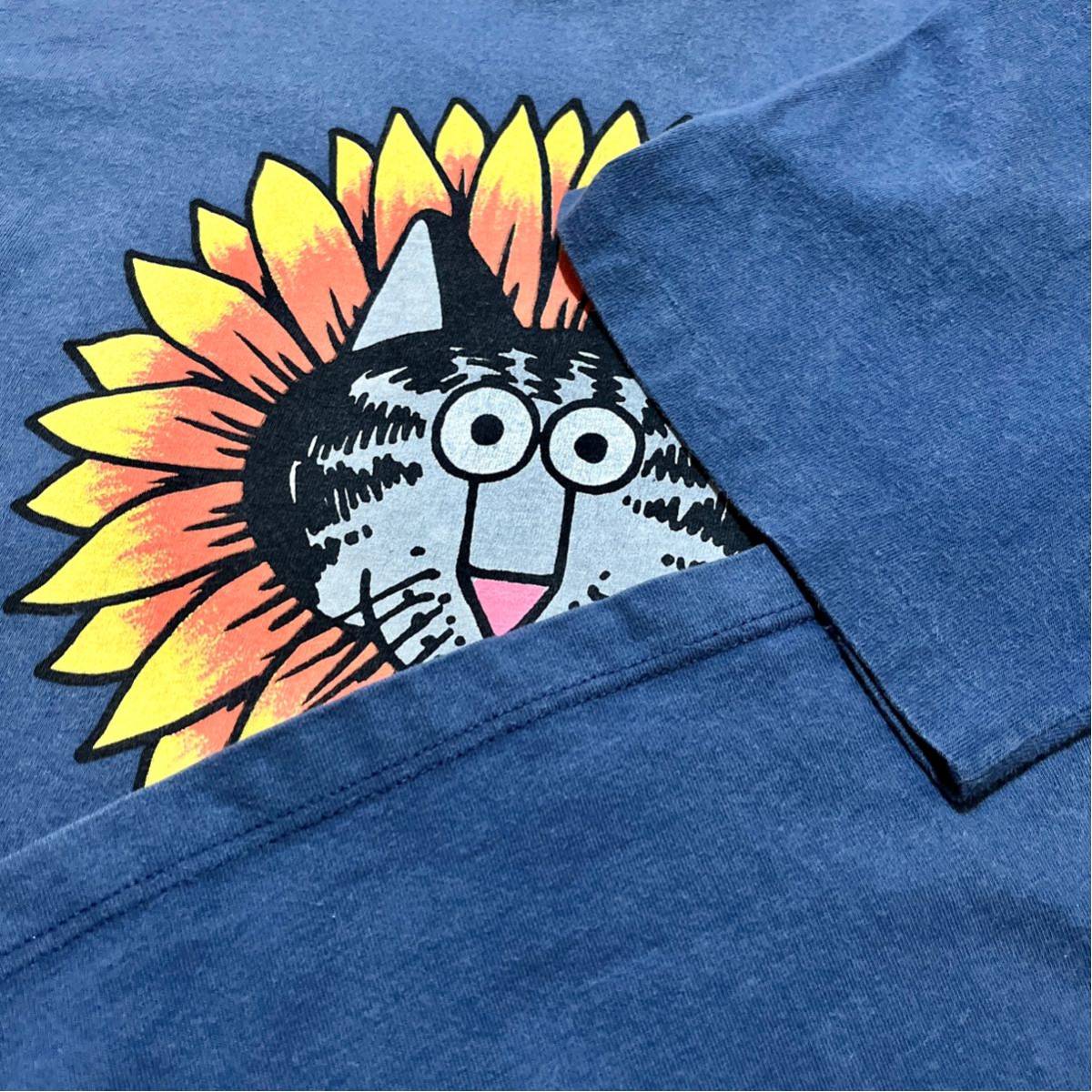 90’s Crazy Shirts クリバンキャット Tシャツ 検索: クレイジーシャツ Kliban cat Made In USA シングルステッチ Hawaii ビンテージ_画像9