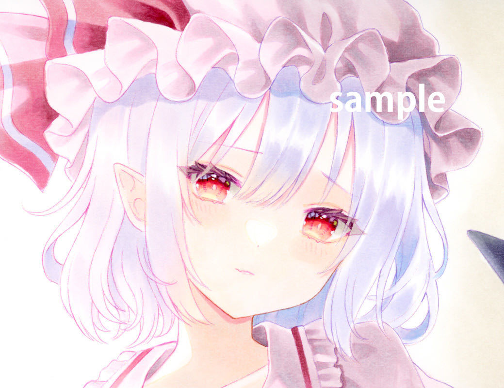 Rinka】 レミリア・スカーレット 同人手描きイラスト 東方 Rinka】 レミリア・スカーレット 同人手描きイラスト 東方