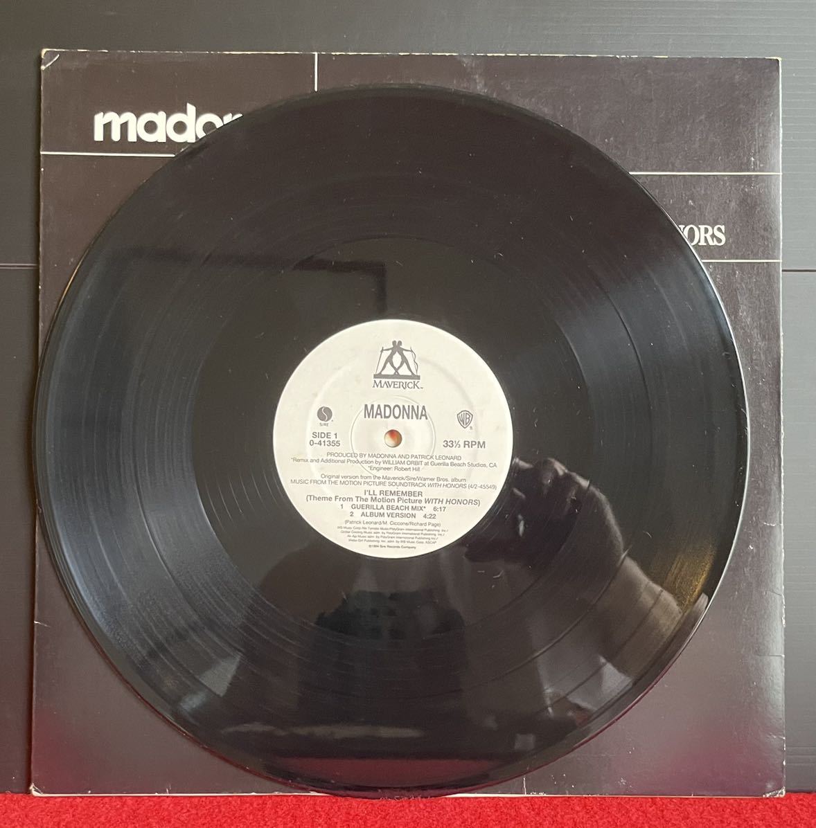 Madonna / I'll Remember 12inch盤その他にもプロモーション盤 レア盤