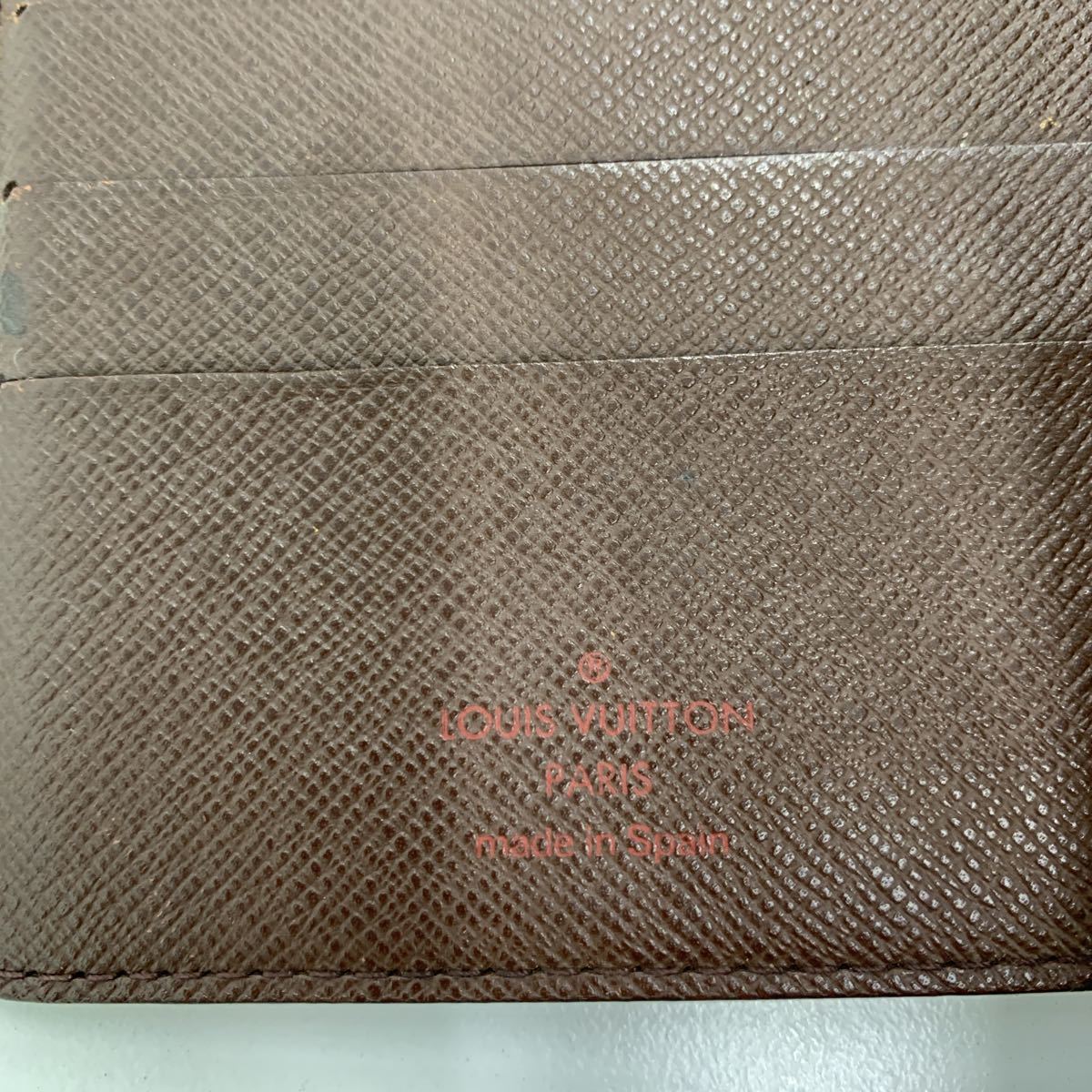 LOUIS VUITTON マルコ N61675 ダミエ 二つ折り財布 ポルトフォイユ