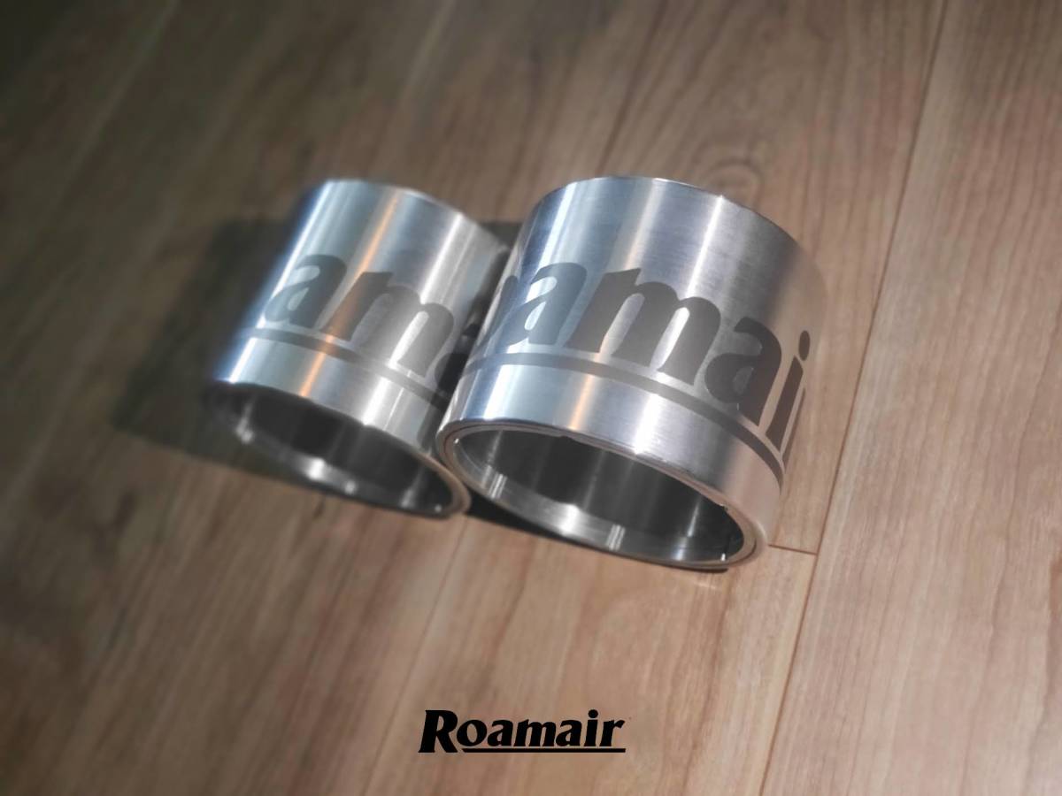 ROAMAIR エアカップ　2個セット　スプリングID65 シャフト外径12.5mm 検索用：ロベルタ　スタンスパーツ　パルファムカップ　エアリフト_画像1