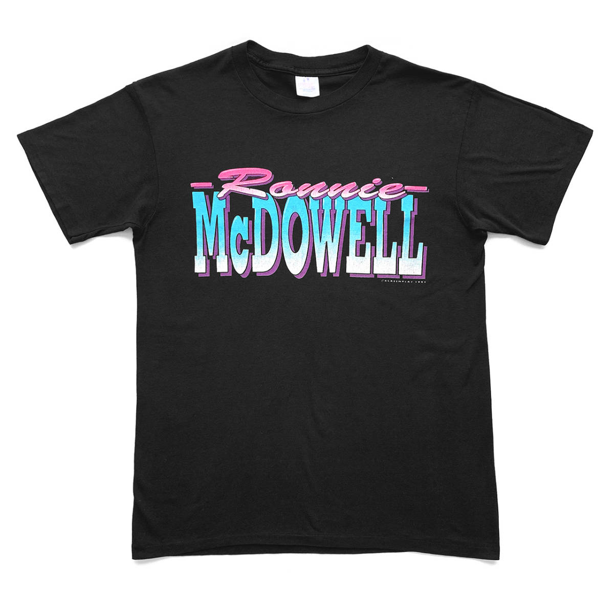 在原みゆ紀着用|90sヴィンテージ Ronnie McDowell Tシャツ|L 在原みゆ紀着用|90sヴィンテージ Ronnie McDowell Tシャツ|L