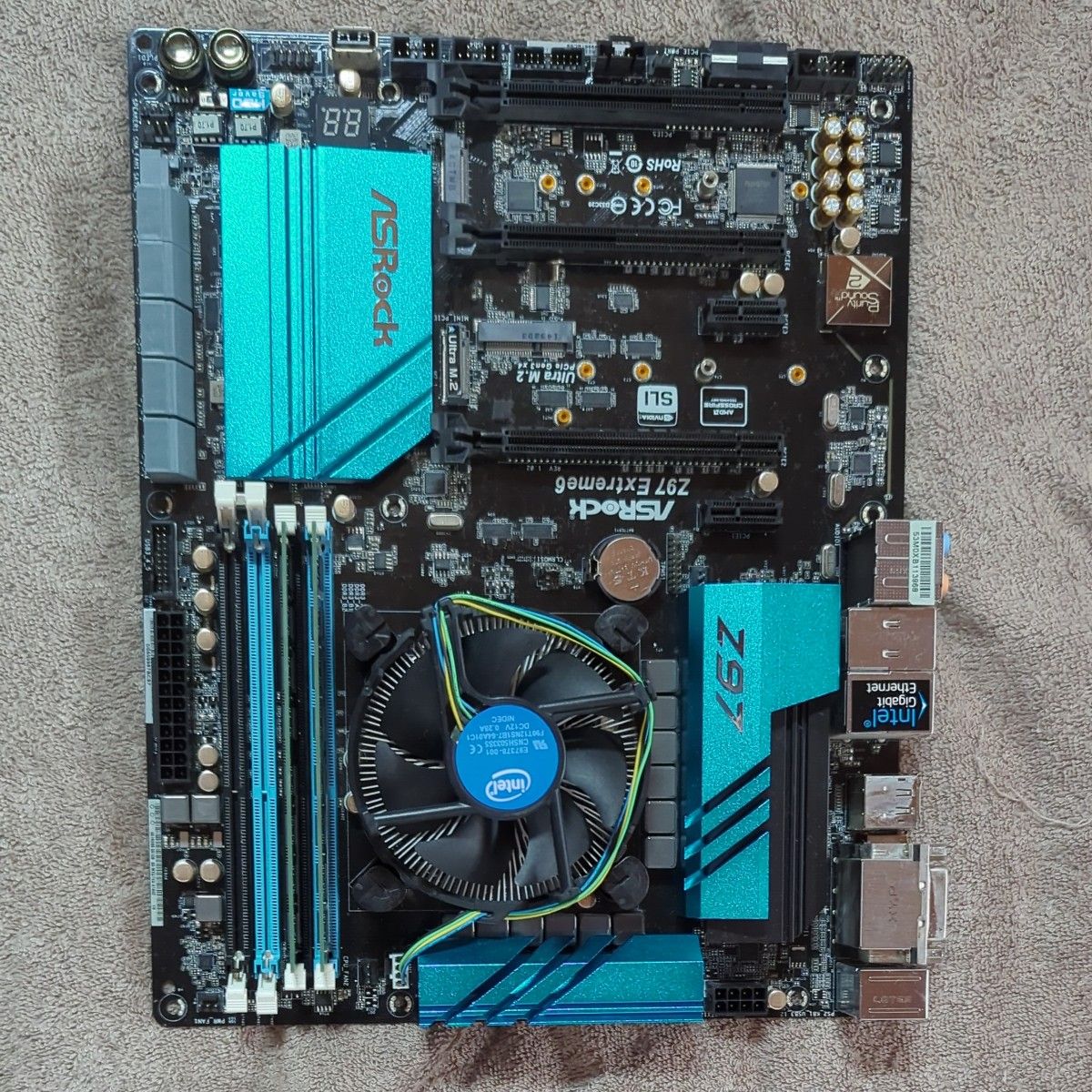 セット】ASRock Z97 Extreme6 + Intel Core i7 4790K + DDR3 16G