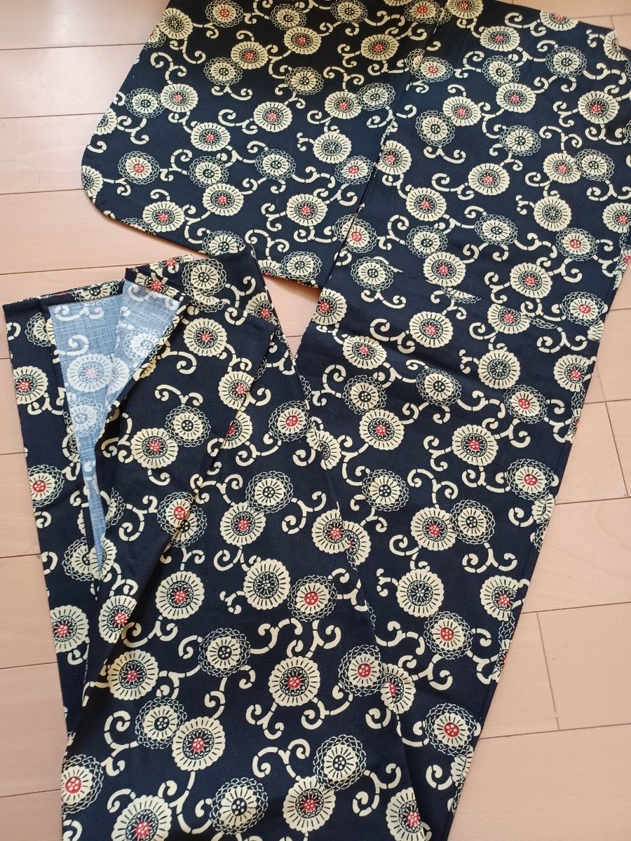 美品 単衣小紋着物 身丈155裄丈62袖丈45|PayPayフリマ