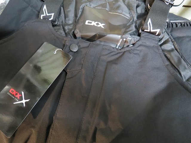 2019 year CKX Canada snowmobile ECHO BIB cotton entering heat insulation pants North America M size black black new goods unused 