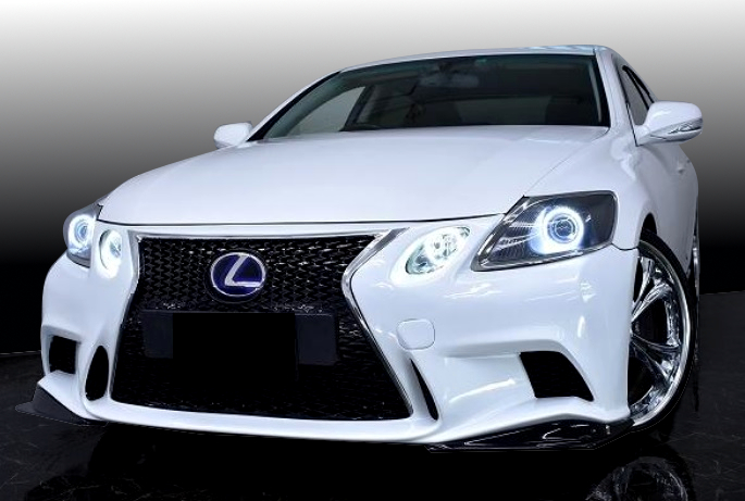 ★ Ограниченная специальная цена ★ Lexus GS 19 Series F Sports Spindle ABS передний бампер на гриле эмблема прикрепленная полная аэро