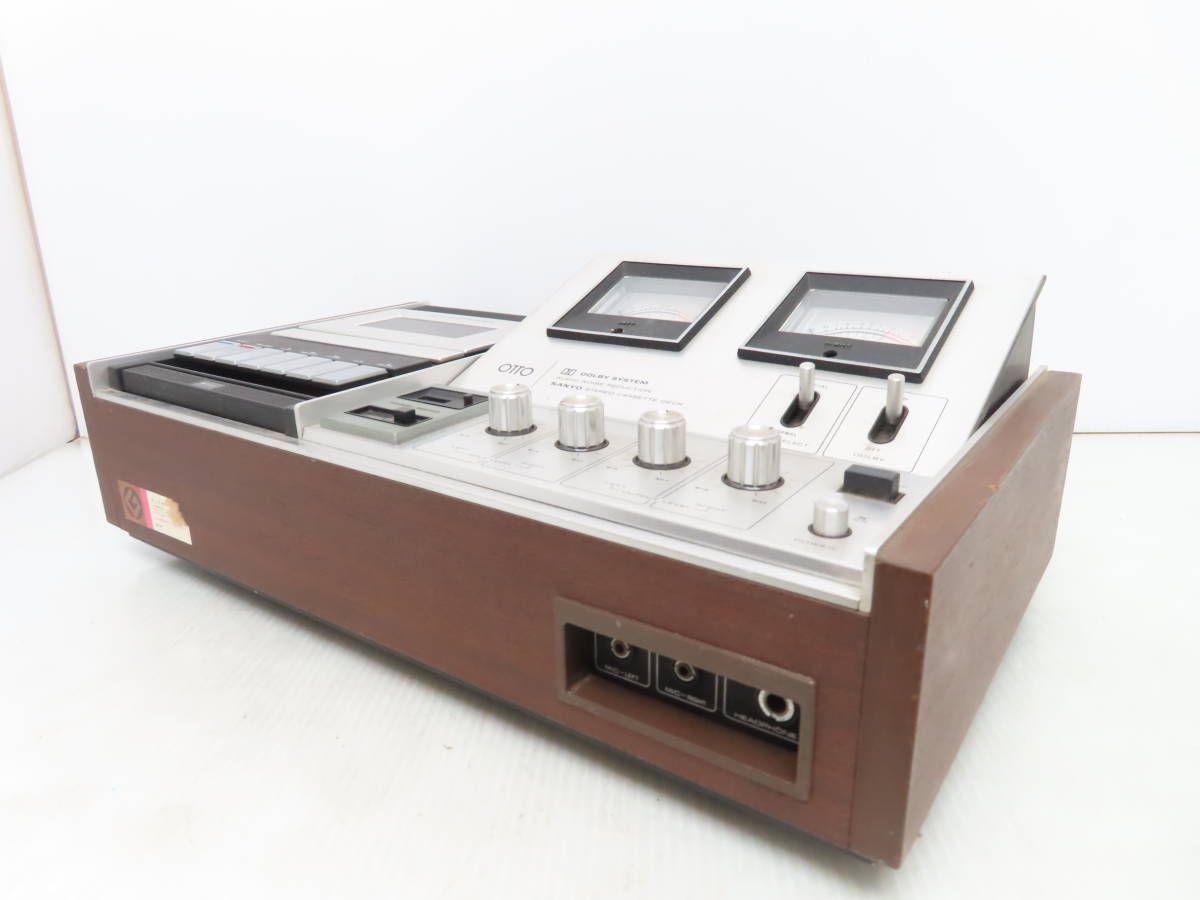 SANYO サンヨー OTTO ステレオカセットデッキ RD-4300 現状品(一般