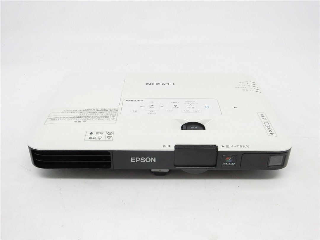 動作品 EPSON EB-1780W プロジェクター-