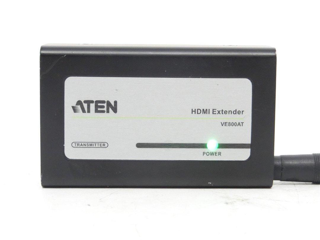中古品　ATEN（エーテン） ATEN ビデオ延長器 HDMI / USB VE800AT　　通電のみ確認済み　ジャンク品　　送料無料_画像1