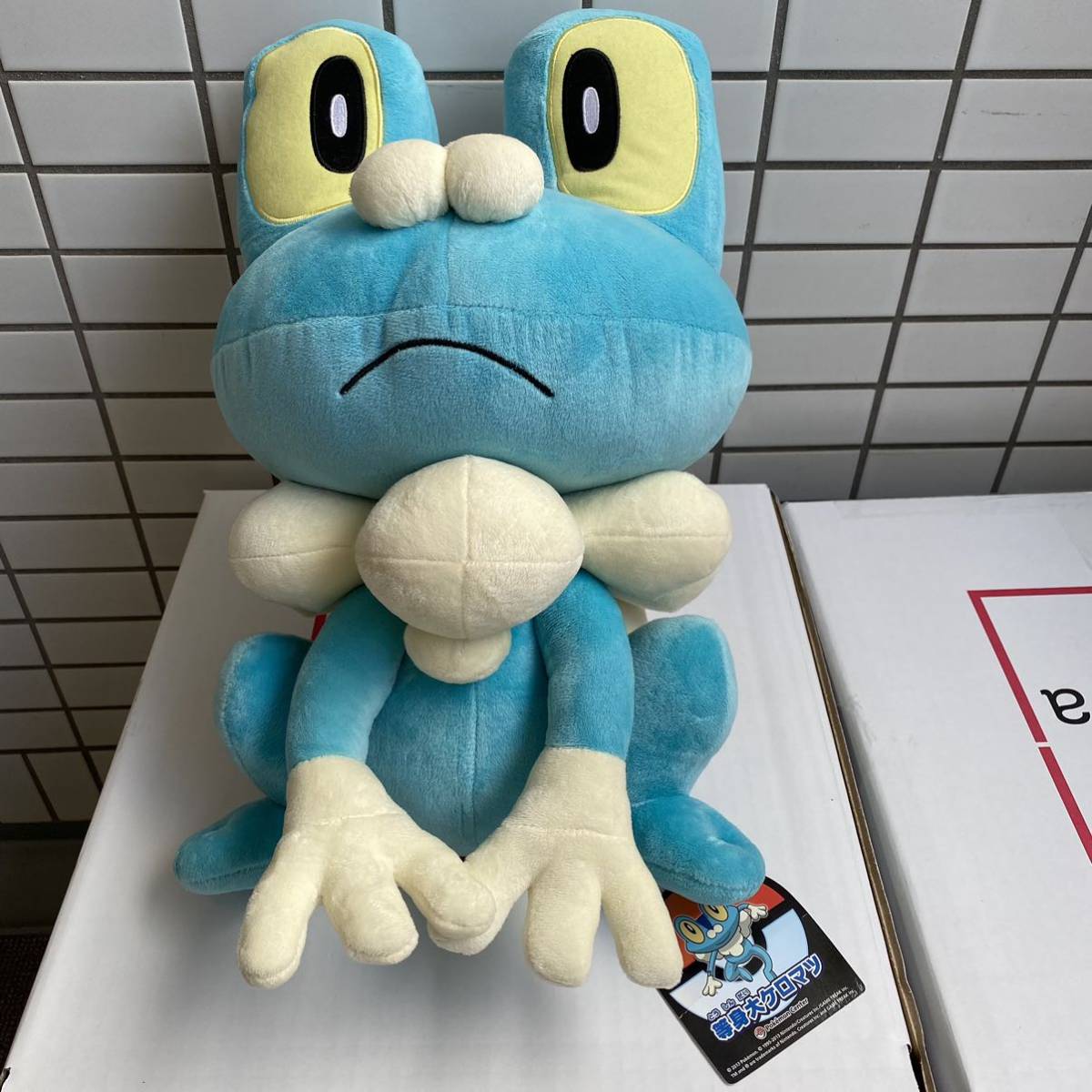 ポケモンセンター 等身大ケロマツ ぬいぐるみ 約42cm ポケモンセンター 等身大ケロマツ ぬいぐるみ 約42cm