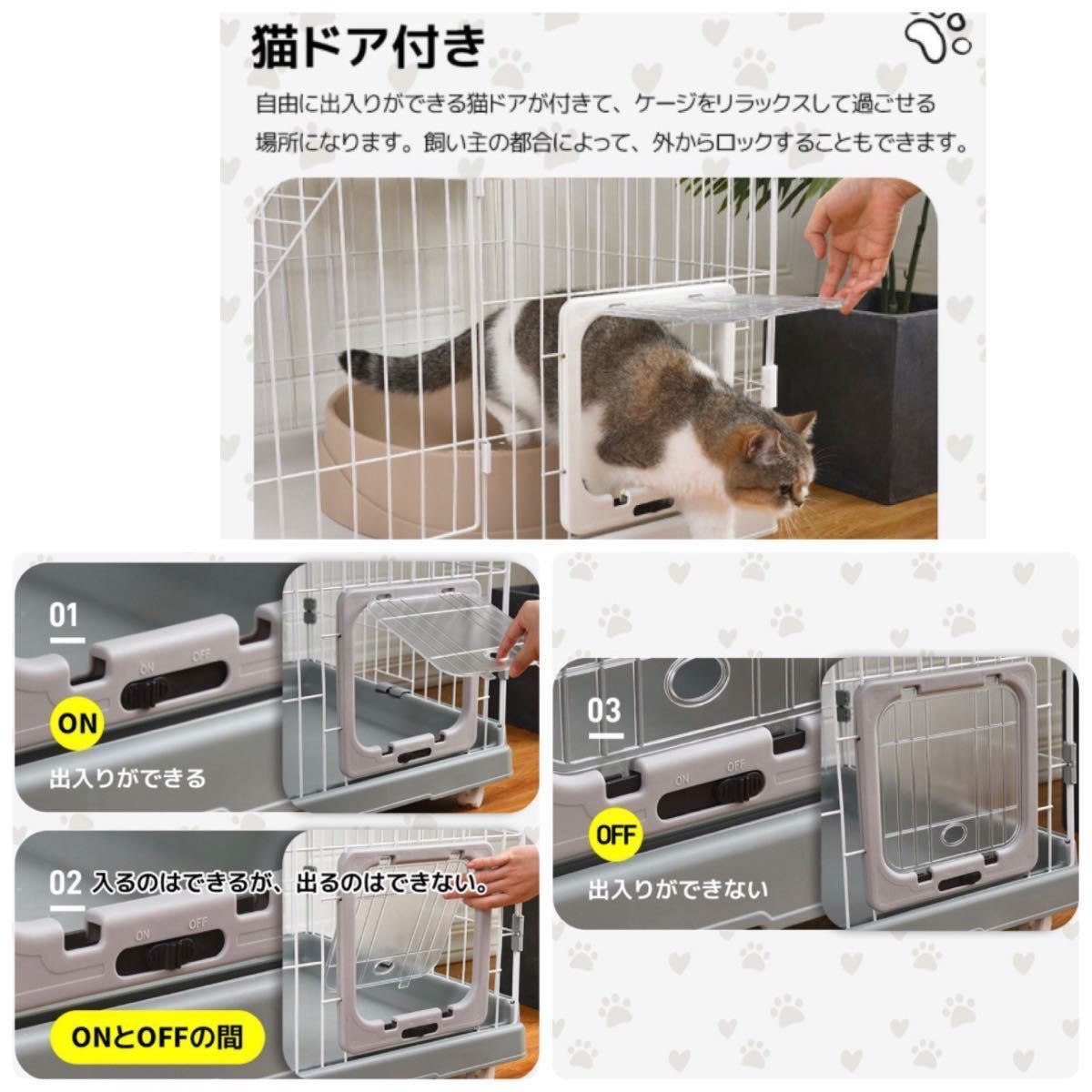  cat cage cat cage pet accessories three step gauge cat supplies pet accessories gray 