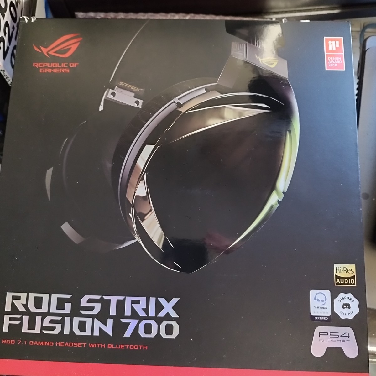 ASUS ROG strix fution 700 ゲーミングヘッドセット 使用感小