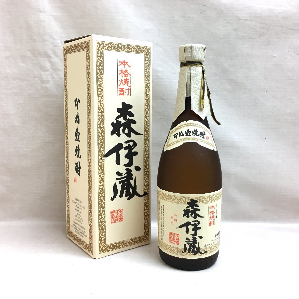 【大黒屋】◆神奈川県限定発送◆未開栓「森伊蔵」 かめ壺焼酎 本格焼酎 720ml 箱あり_画像2